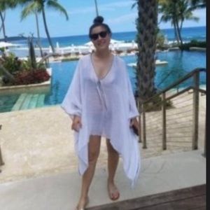 COPY - Designer Cover-Up White Sheer